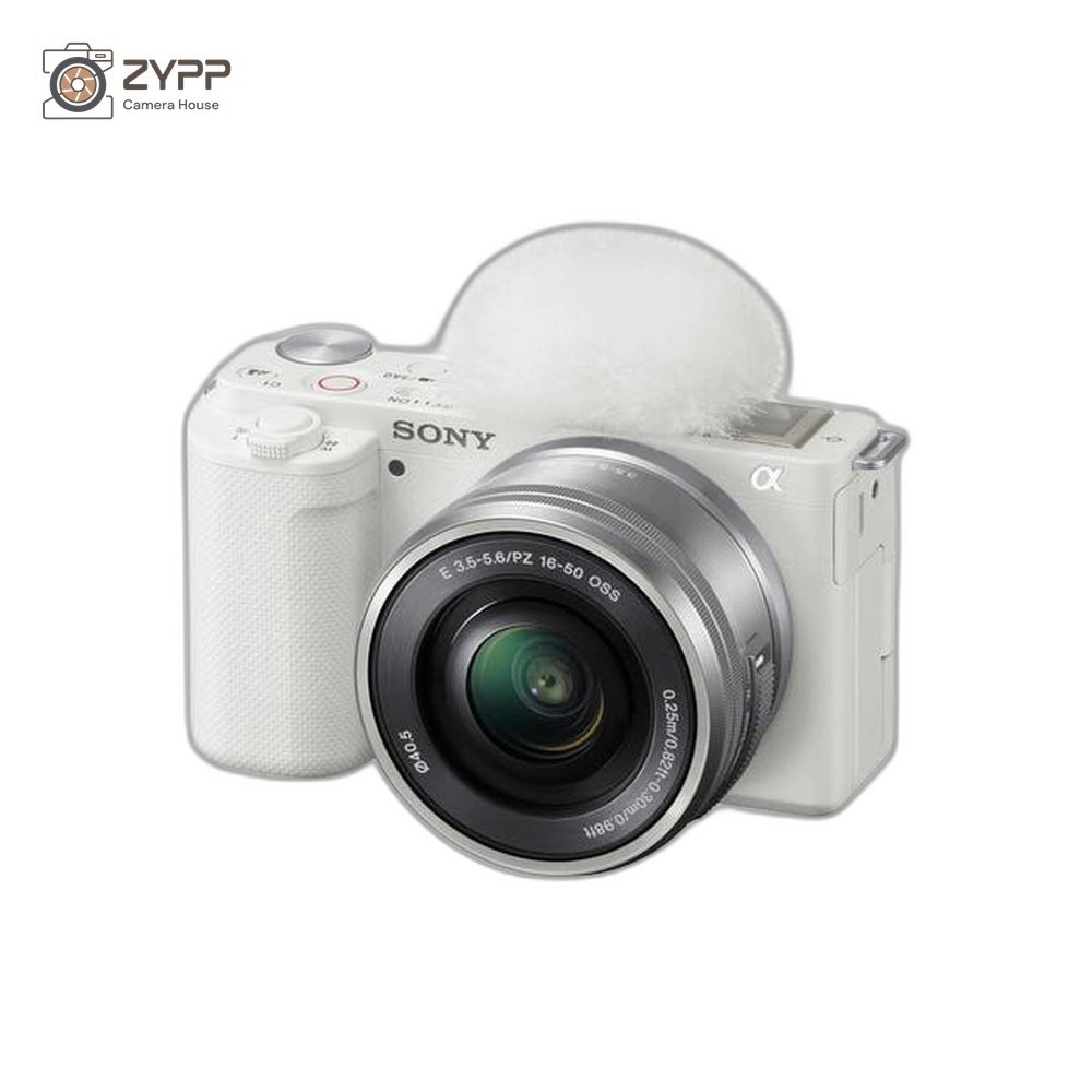 Sony ZV-E10 + 16-50mm F3.5-5.6 (White)