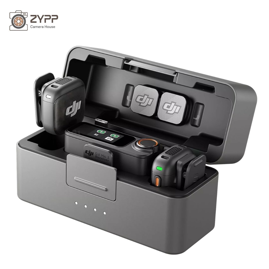 DJI Mic 3 (2TX + 1RX + Charging Case)