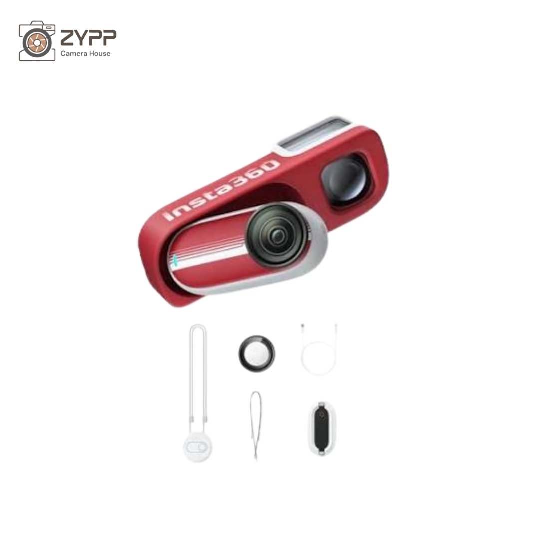 Insta360 Go 3S 128GB Retro Bundle (Red) thumbnail 2