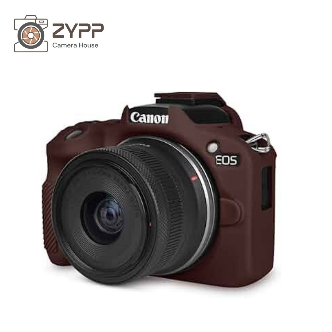 Silicon Case ( Canon R50 ) Brown