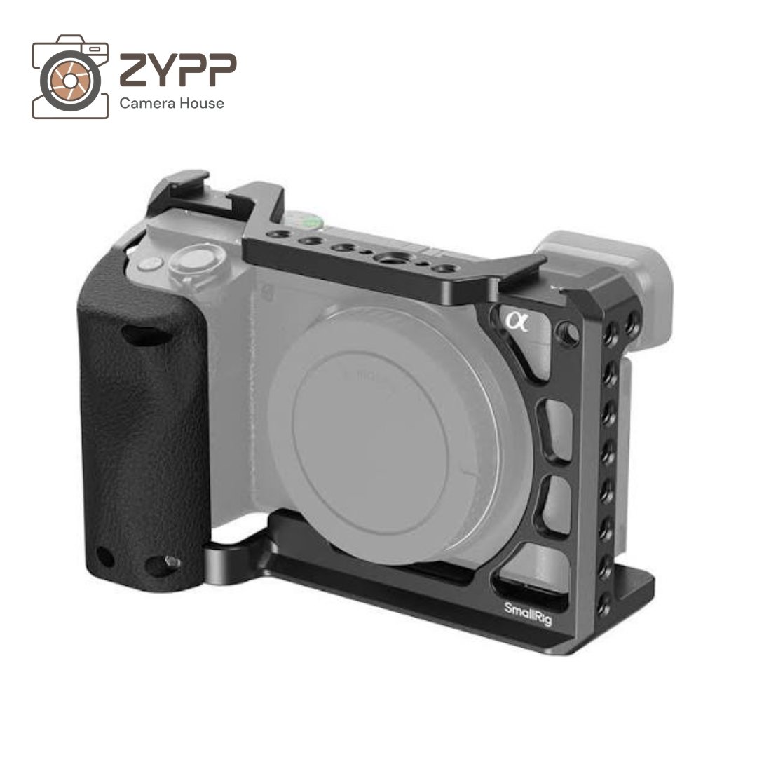 SmallRig A6100 / A6300 / A6400 Cage with Silicone Handle (3164B)