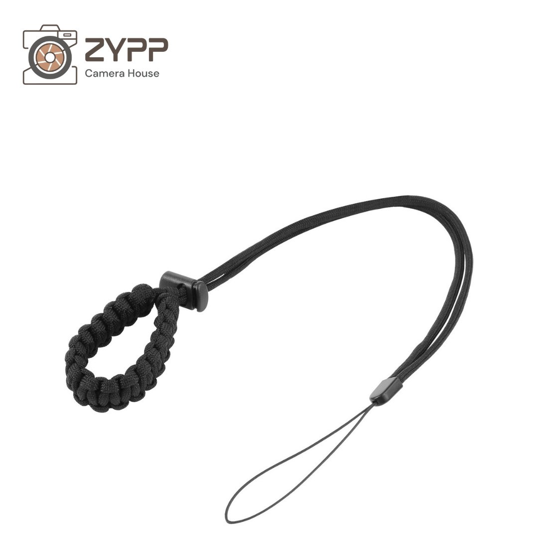 PULUZ Braided Adjustable Wrist Strap (Black)